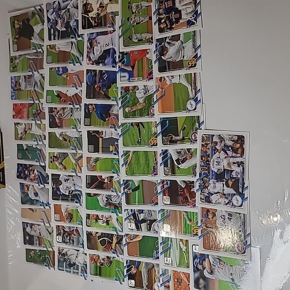 2021 topps baseball card 45 pcs